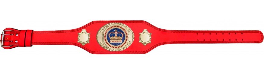 CHAMPIONSHIP BELT - BUD295/G/BLUGEM - AVAILABLE IN 4 COLOURS CHAMPIONSHIP BELT - BUD295/G/BLUGEM - AVAILABLE IN 4 COLOURS